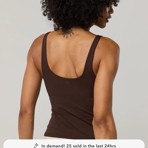 Aerie offline brown real me tank top size small - Picture 2 of 5